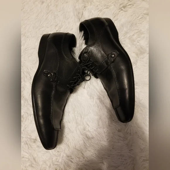 Louis Vuitton Dress Shoes Black Men's Size 8 - Picture 6 of 15